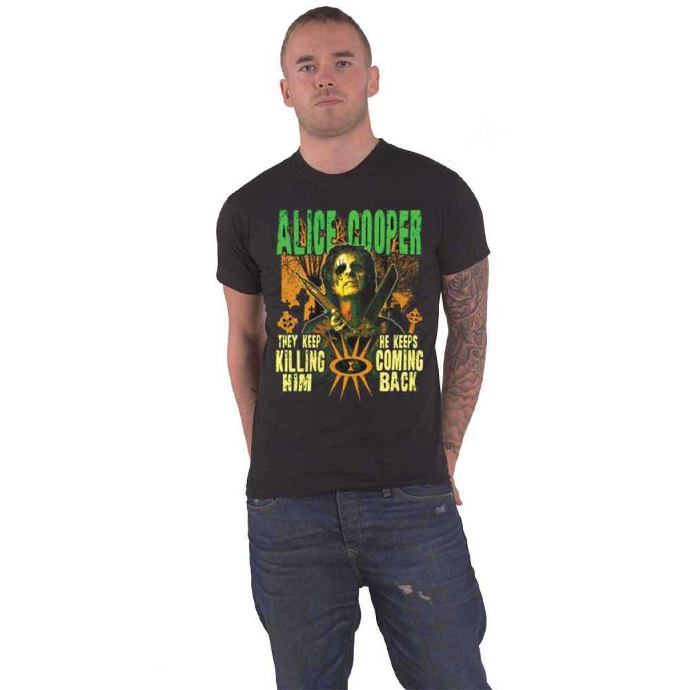 Футболка Graveyard Zombie Undead Alice Cooper, черный alice cooper alice cooper greatest hits
