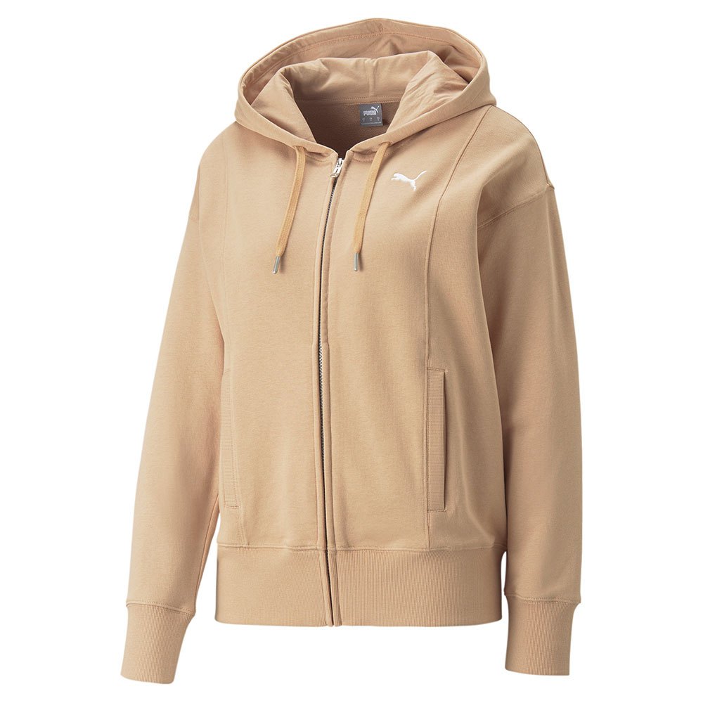 

Толстовка Puma Her Full Zip, бежевый