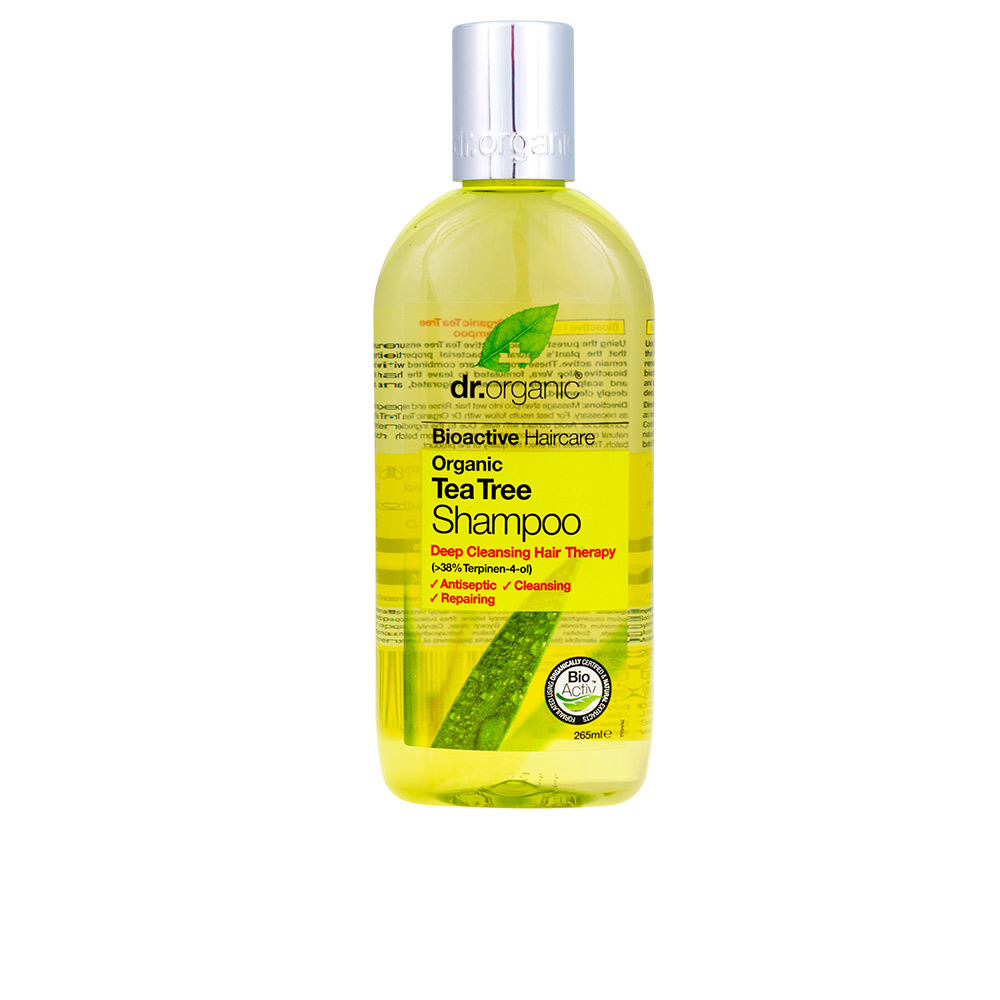 Очищающий шампунь Bioactive Organic Tea Tree Shampoo Dr. Organic, 265 мл
