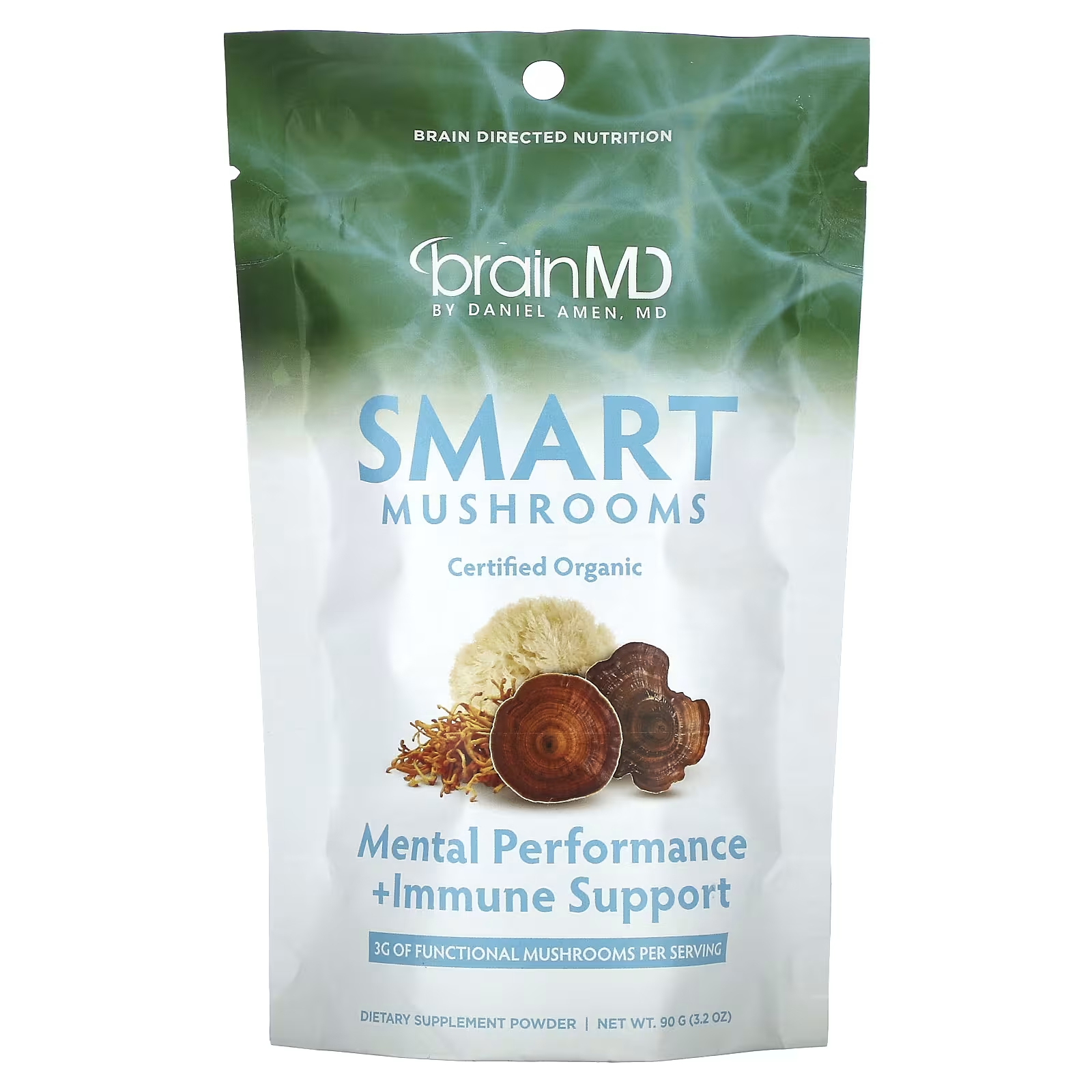 Пищевая добавка BrainMD умные грибы, 90 г brainmd same mood