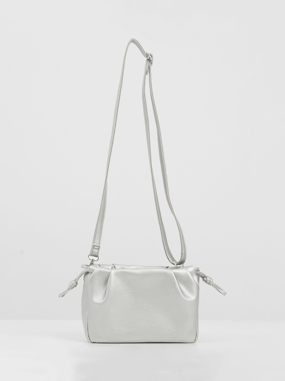 

Сумка через плечо Great Plains Pouch, серебристый