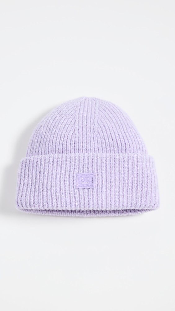 

Шапка Acne Studios Knit, фиолетовый