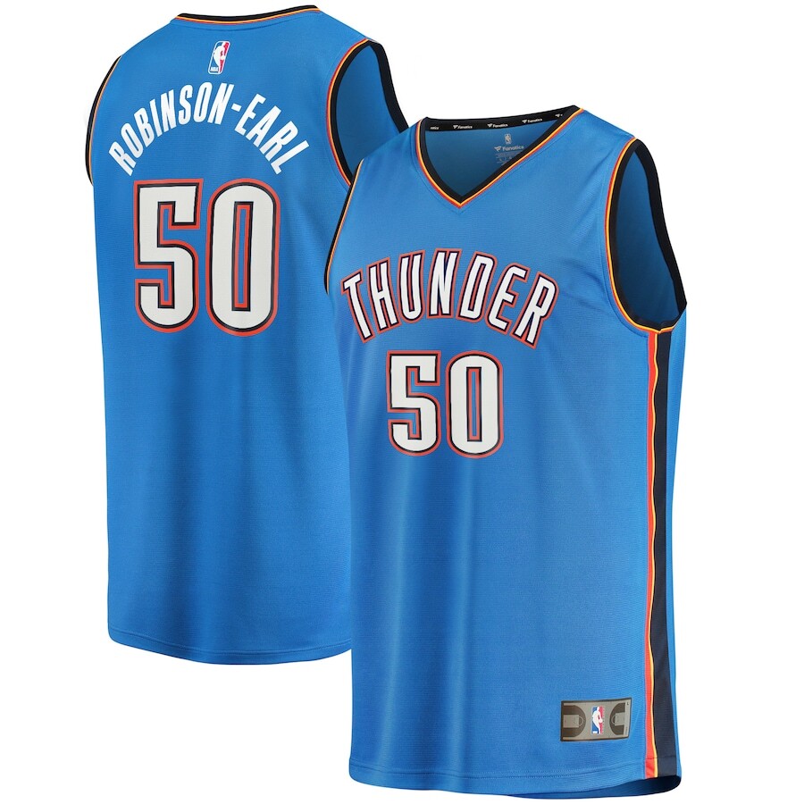 

Джерси Fanatics Branded Oklahoma City Thunder, синий