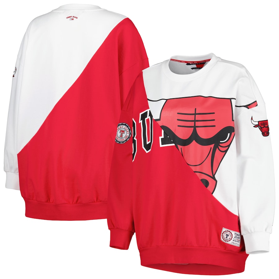 

Толстовка Tommy Jeans Chicago Bulls, красный