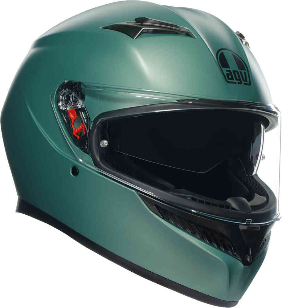 К3 Моно Шлем AGV, зеленый мэтт