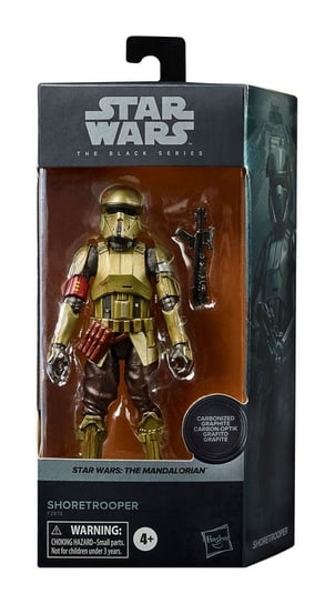 Hasbro, Star Wars Black Series, коллекционная фигурка, карбонизированный береговой солдат, 15 см
