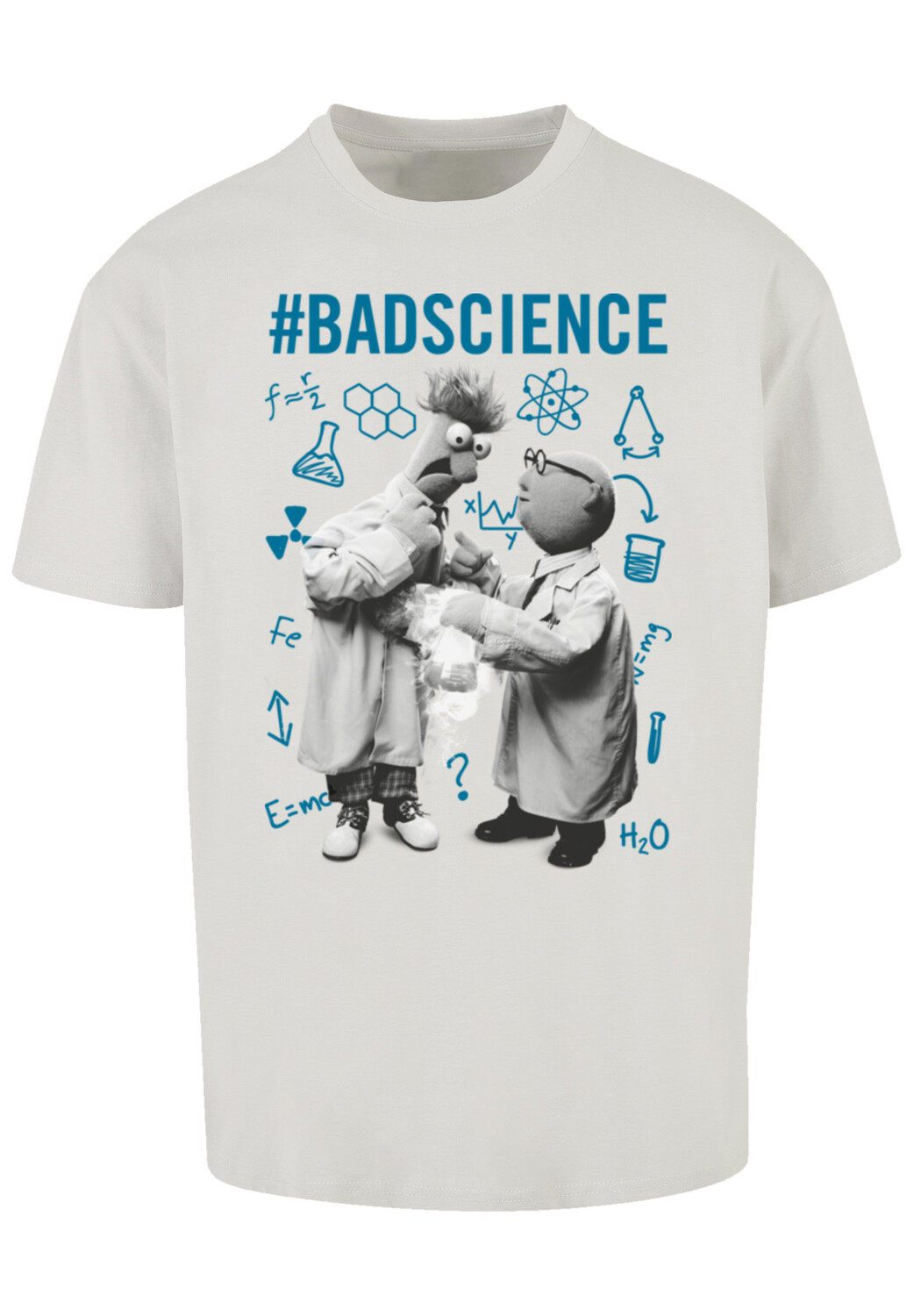 

Футболка F4NT4STIC Disney Muppets #BadScience, цвет lightasphalt