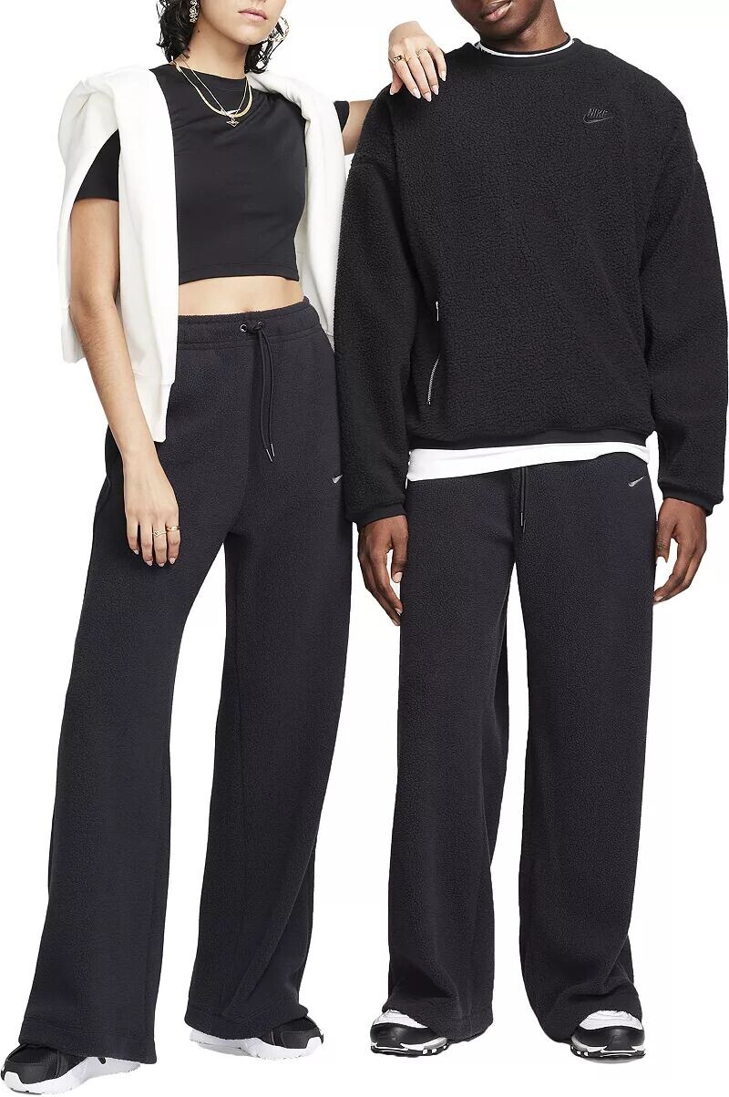 

Женские плюшевые брюки Nike Sportswear, черный