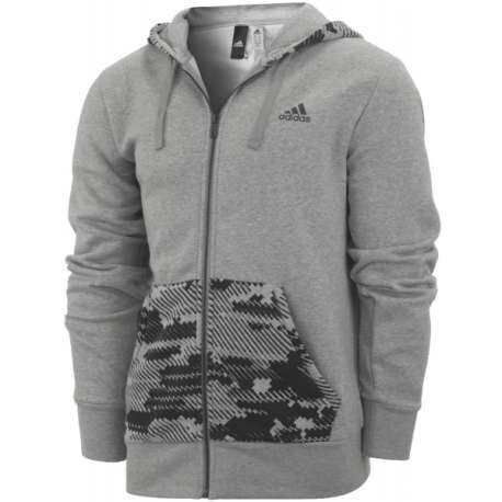 

Толстовка adidas Ess Aop Fz, серый