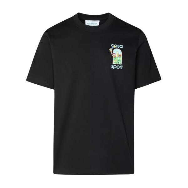 

Футболка organic cotton t-shirt Casablanca, черный