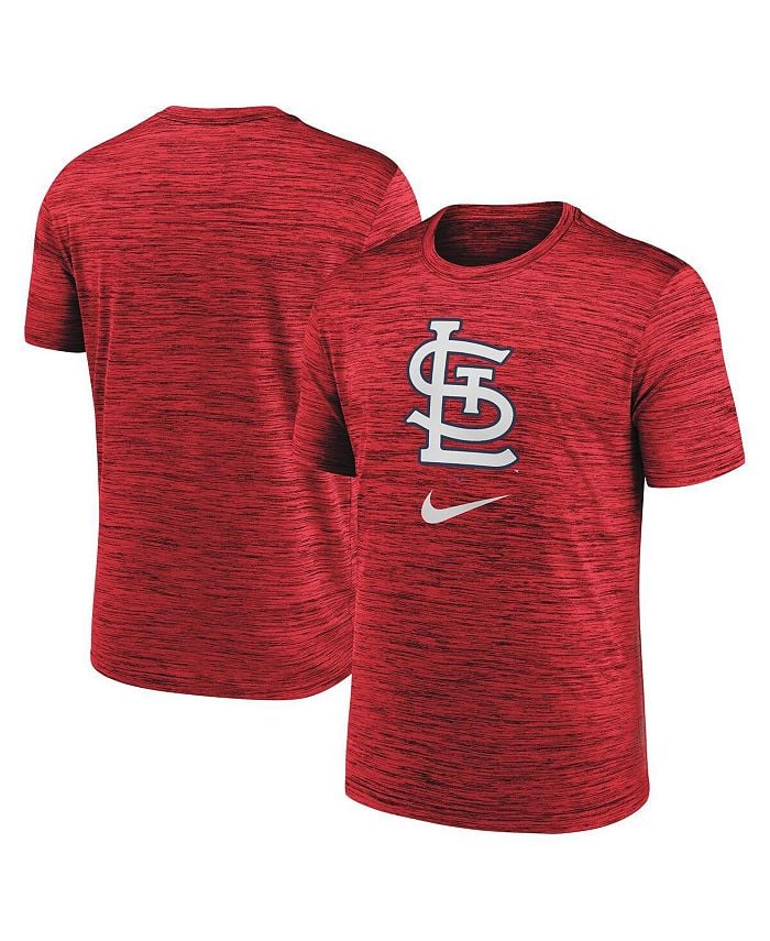 

Мужская красная футболка с логотипом St. Louis Cardinals Velocity Performance Nike, красный