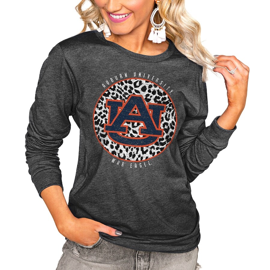 

Футболка с длинным рукавом Gameday Couture Auburn Tigers, угольный