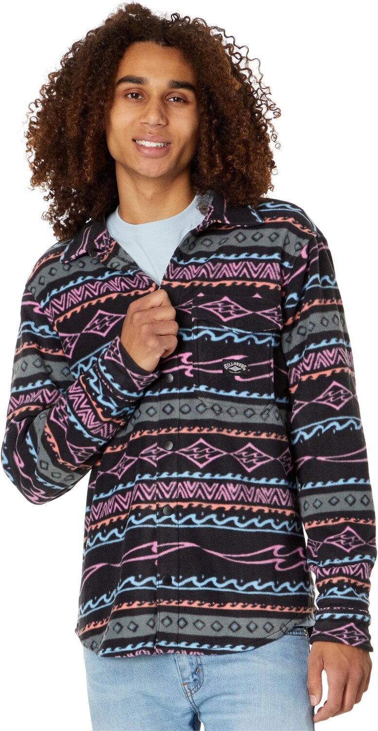 

Рубашка Furnace Flannel Billabong, цвет Purple Ash