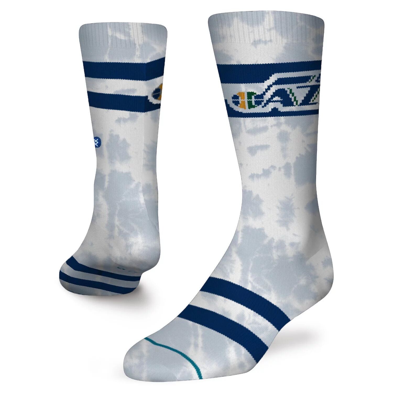 

Мужские носки Stance Utah Jazz Tie-Dye Crew