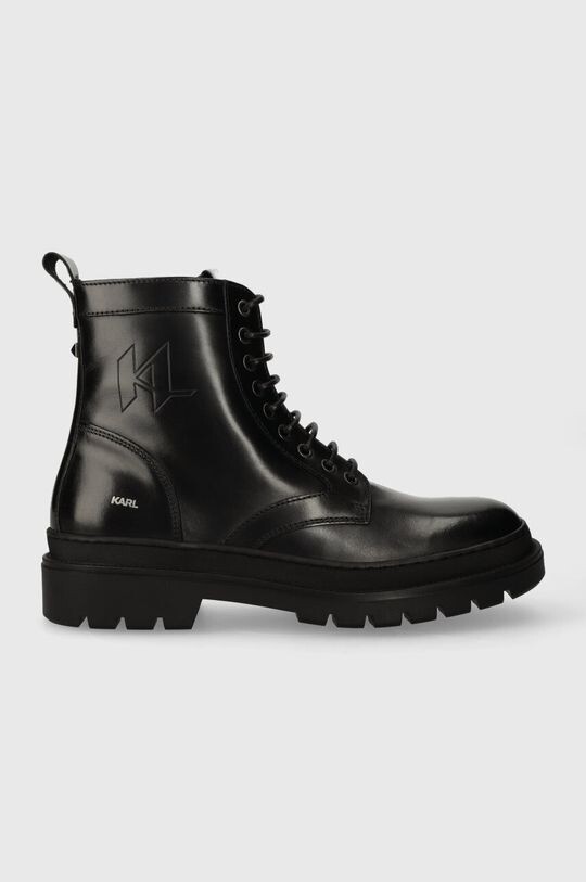 

Кожаные треккинговые ботинки OUTLAND Karl Lagerfeld, черный