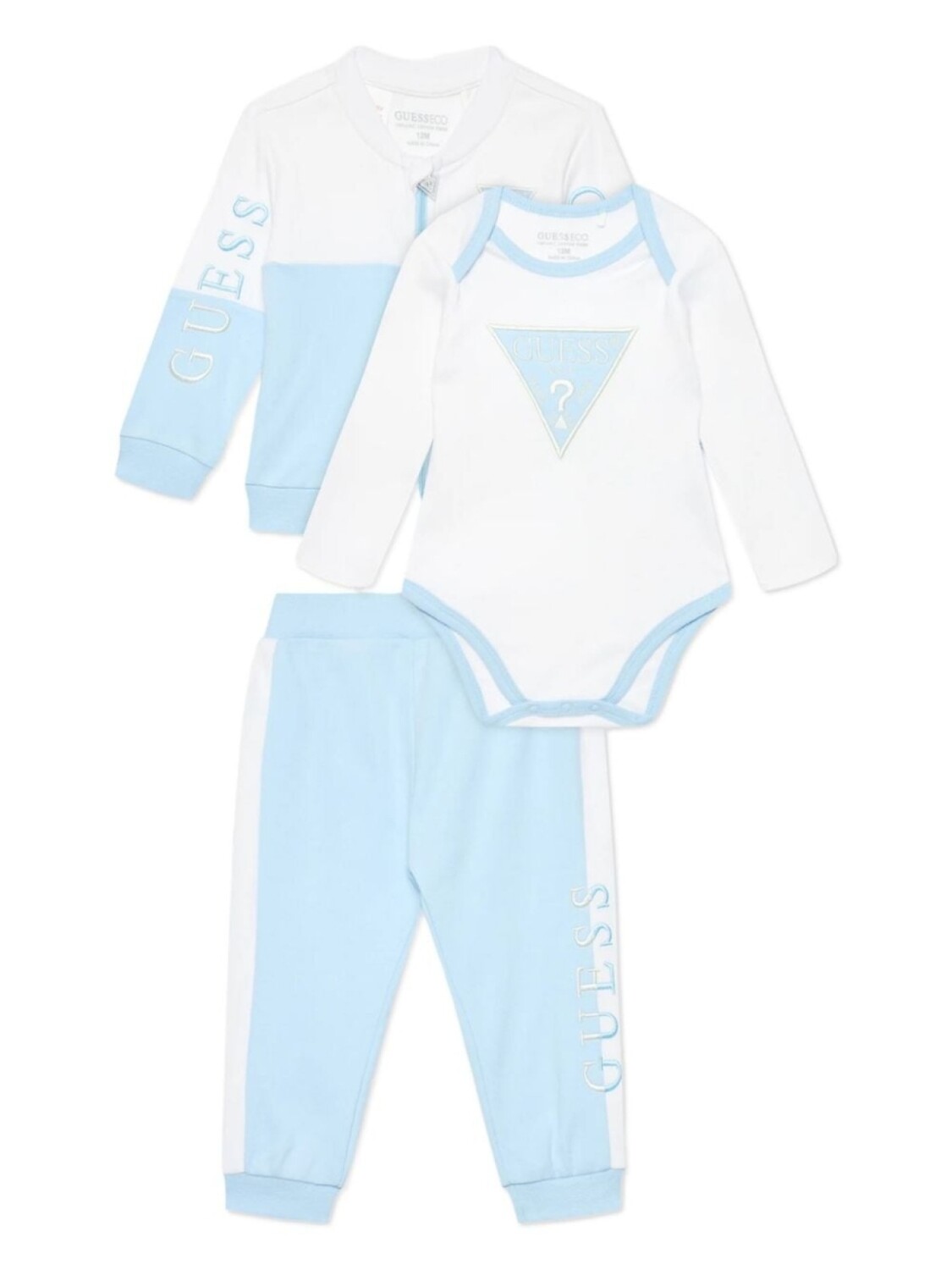 

Guess kids спортивный костюм с логотипом, синий
