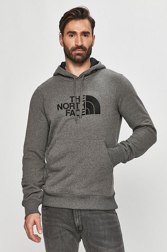 

Толстовка с капюшоном The North Face, серый