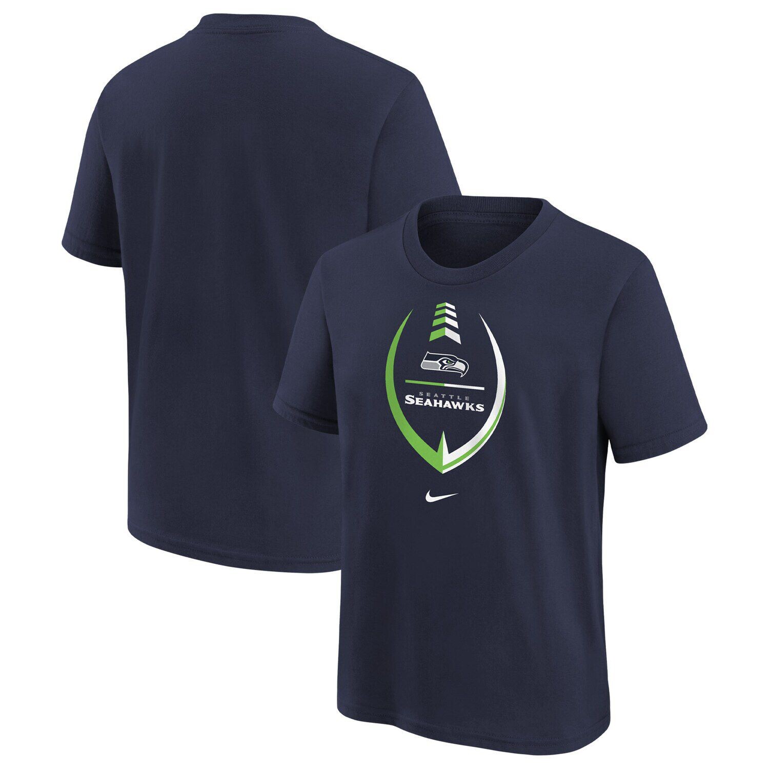 

Молодежная футбольная футболка Nike College Seattle Seahawks Icon Nike