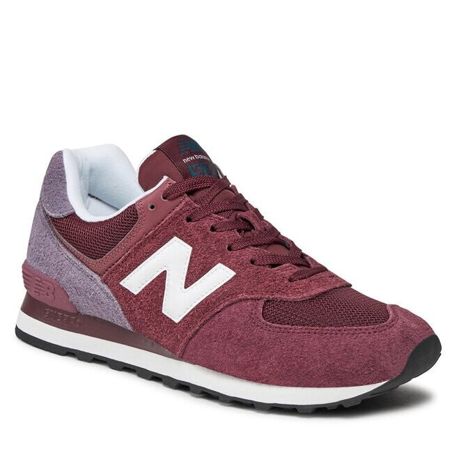 

Кроссовки New Balance U574ABO, вишневый/бордовый