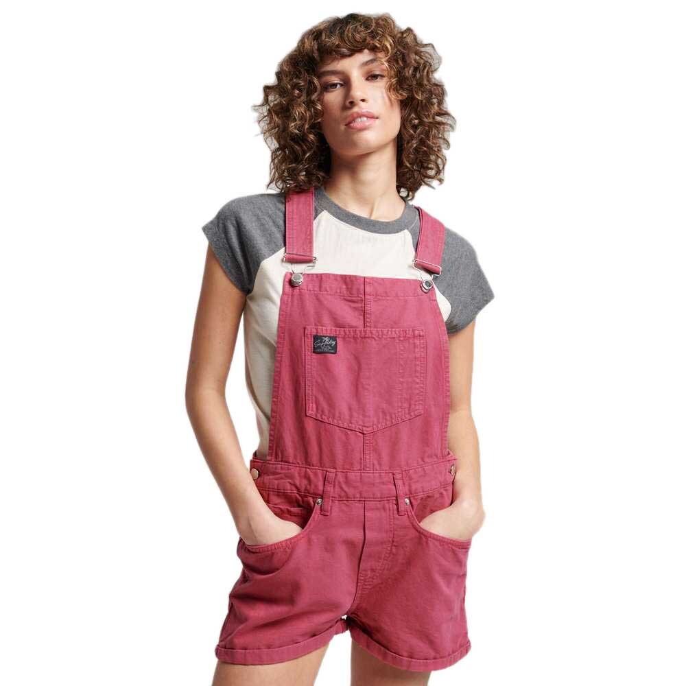 

Комбинезон Superdry Vintage Canvas, розовый