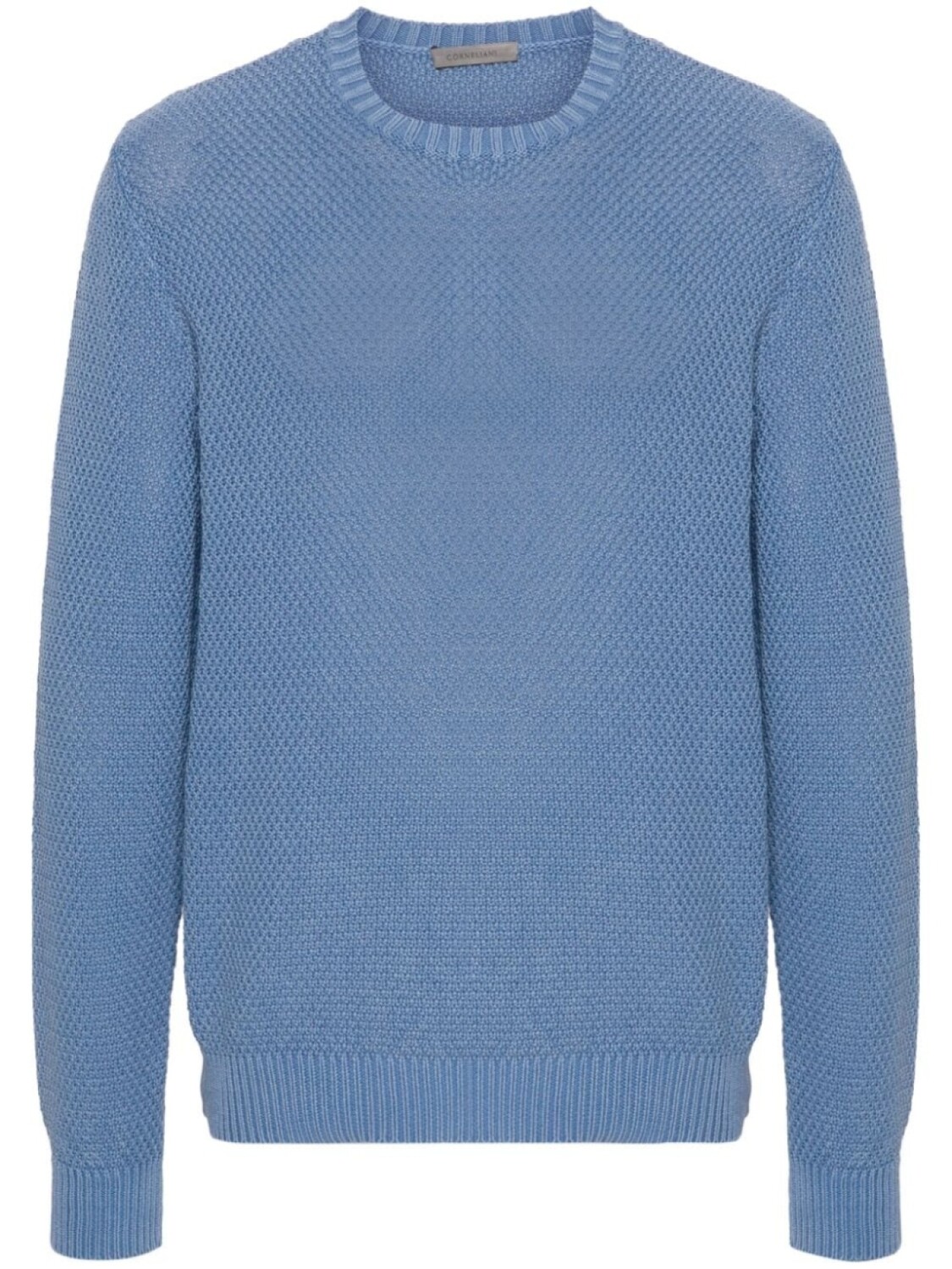 

Corneliani фактурный джемпер, синий