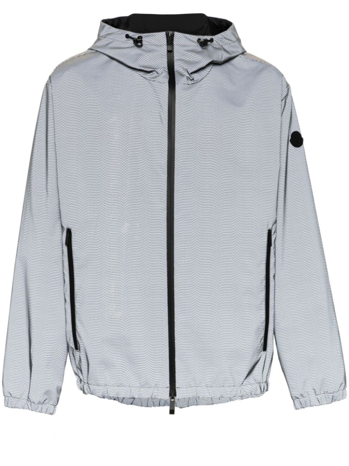 

Moncler куртка Sautron с капюшоном, серый
