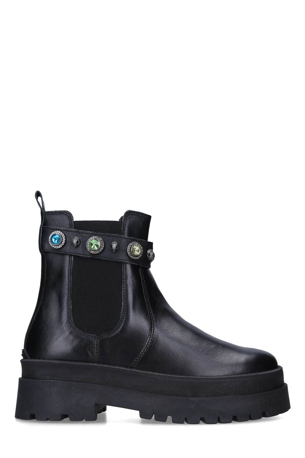 

Черные ботинки челси Sawyer Kurt Geiger London, черный