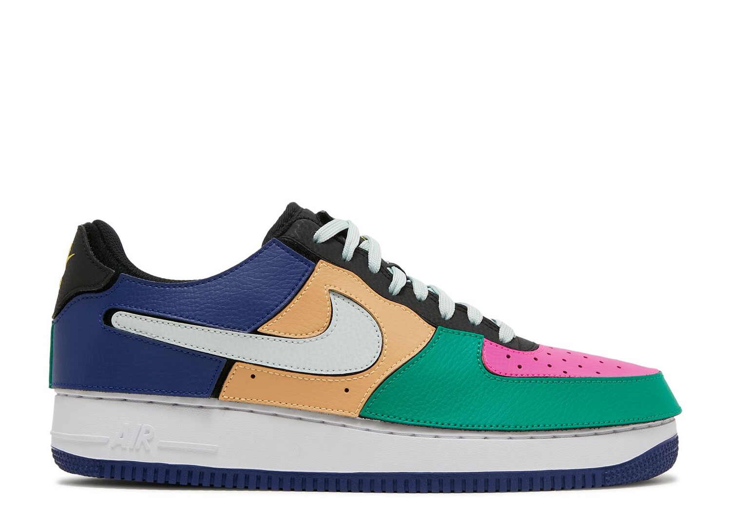 

Кроссовки Nike Air Force 1/1 'Black Multi-Color', разноцветный