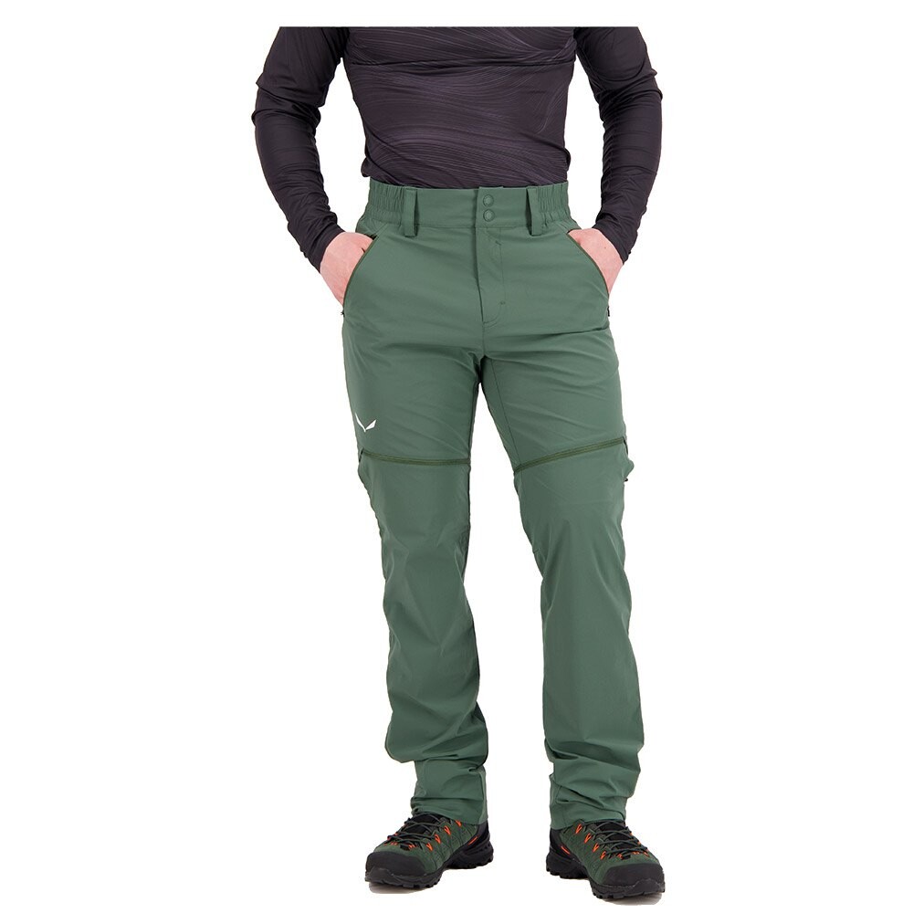 

Брюки Salewa Talveno 2 Durastretch 2/1, зеленый