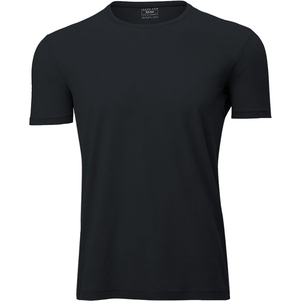 Рубашка desperado merino с короткими рукавами 7Mesh Industries, черный