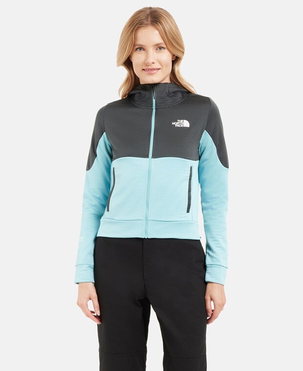 

Флисовая жилетка The North Face, мятный