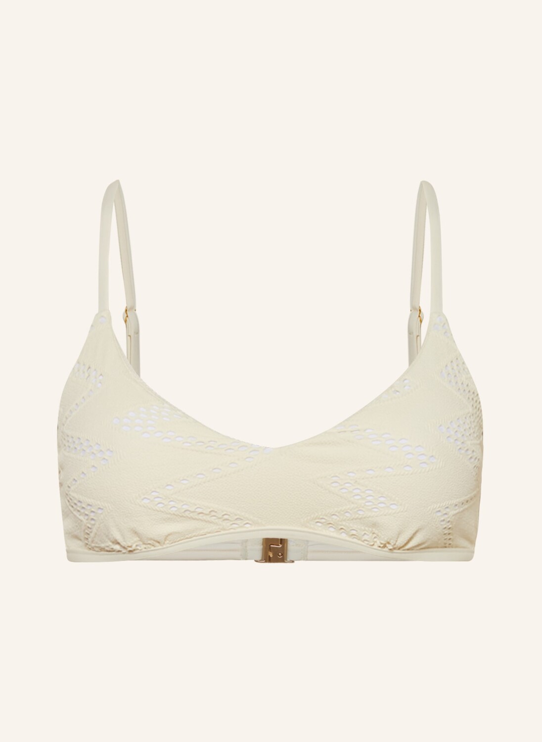 

Топ бикини SEAFOLLY Bralette CHIARA, экру
