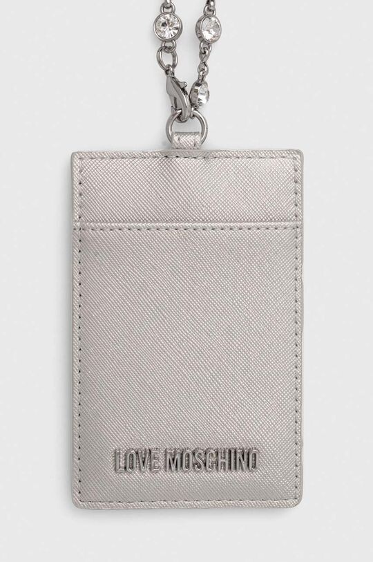 

Дело карты Love Moschino, серебро