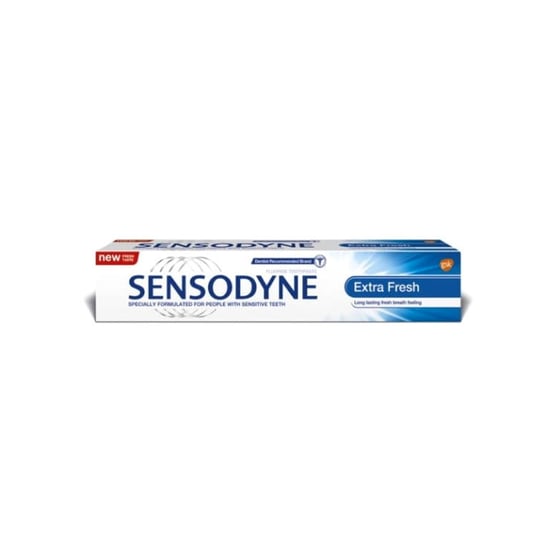 Зубная паста Sensodyne Extra Fresh с фтором 75 мл зубная паста 75 мл sensodyne pro enamel extra fresh