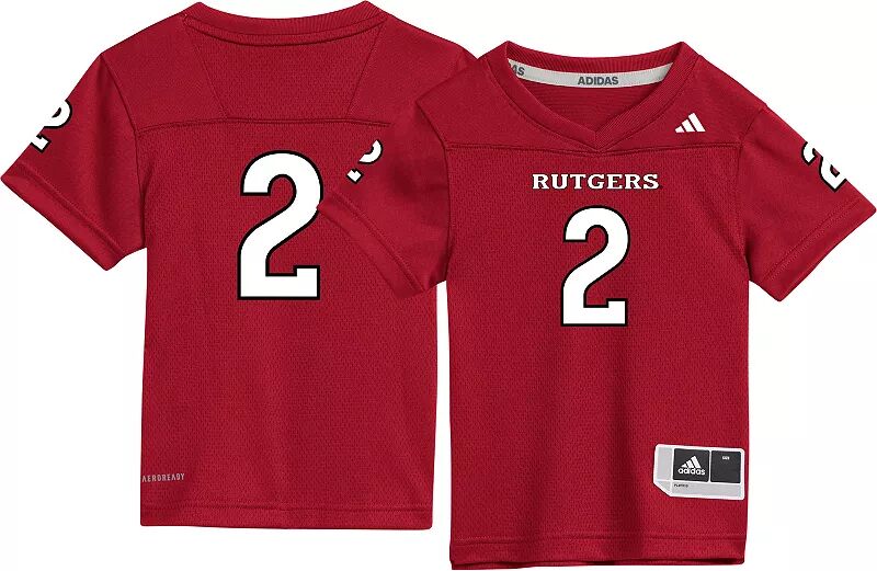 

Футбольная майка Adidas Little Kids Rutgers Scarlet Knights Scarlet Replica