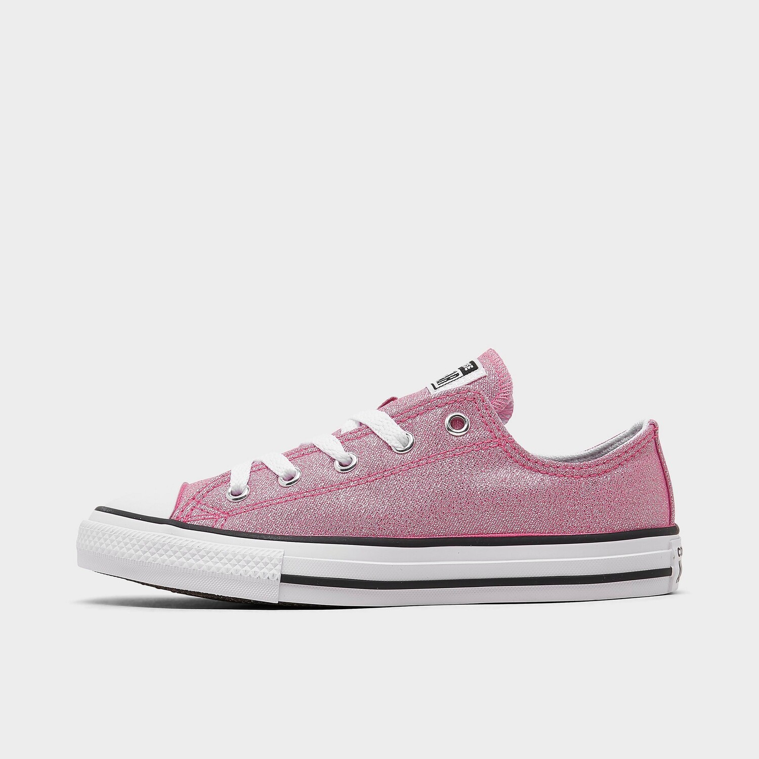 

Повседневная обувь Converse Chuck Taylor All Star Prism для маленьких девочек с блестками, розовый