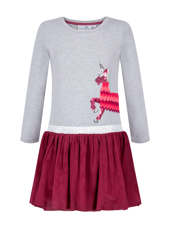 

Платье happy girls by Eisend, цвет Grau/Bordeaux
