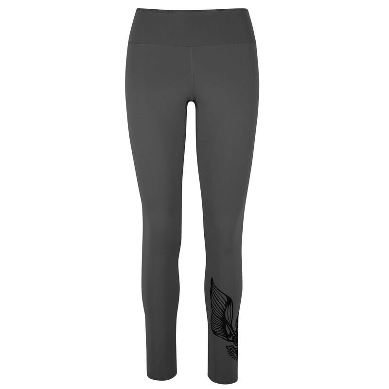 

Леггинсы для йоги Ganga 7/8 Warrior Yoga женские серые эластичные Kismet