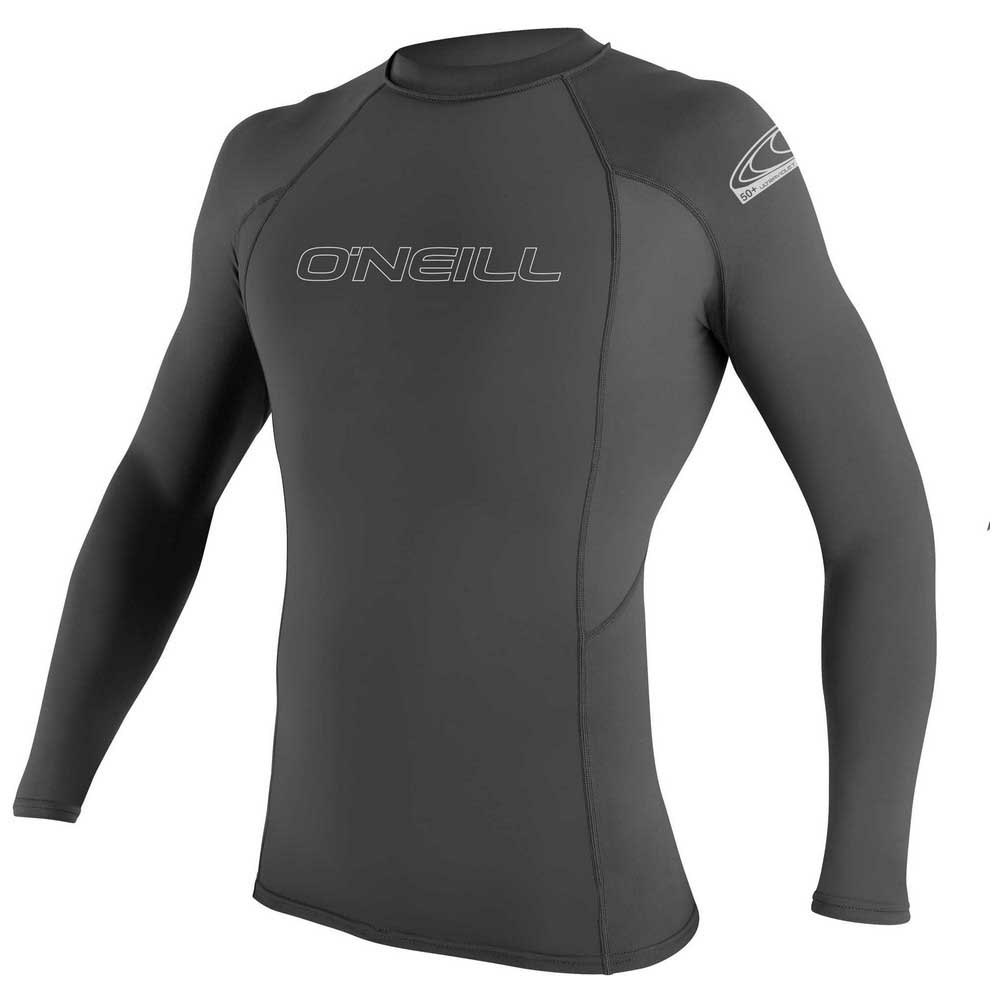 Рашгард O´neill Wetsuits Basic Skins, серый рашгард o´neill wetsuits basic skins серый