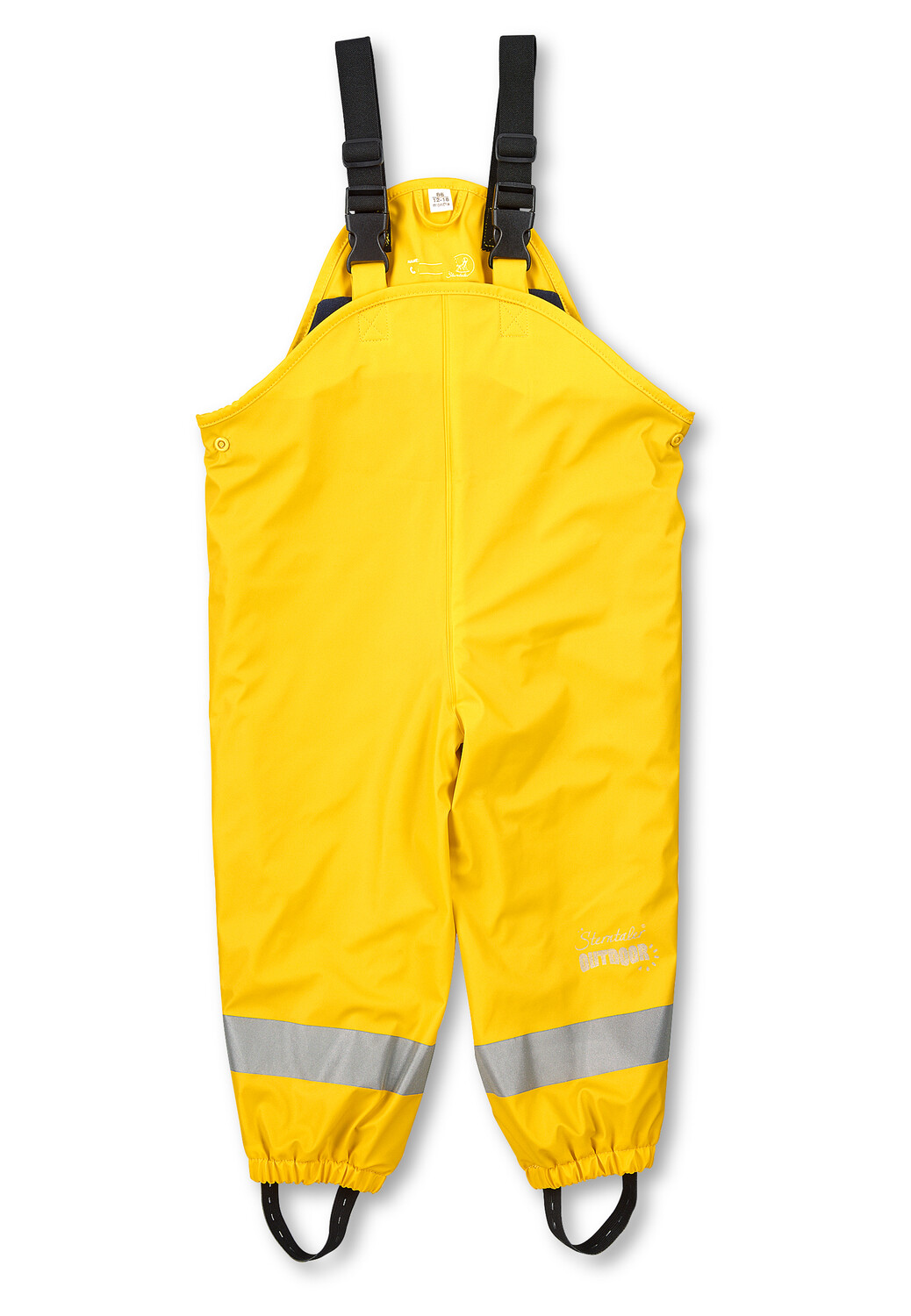 

Водонепроницаемые брюки Sterntaler Regenträgerhose gefüttert, желтый