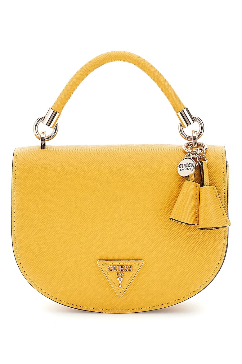 

Сумка Gizele из экокожи с рельефом из сафьяна Guess, желтый