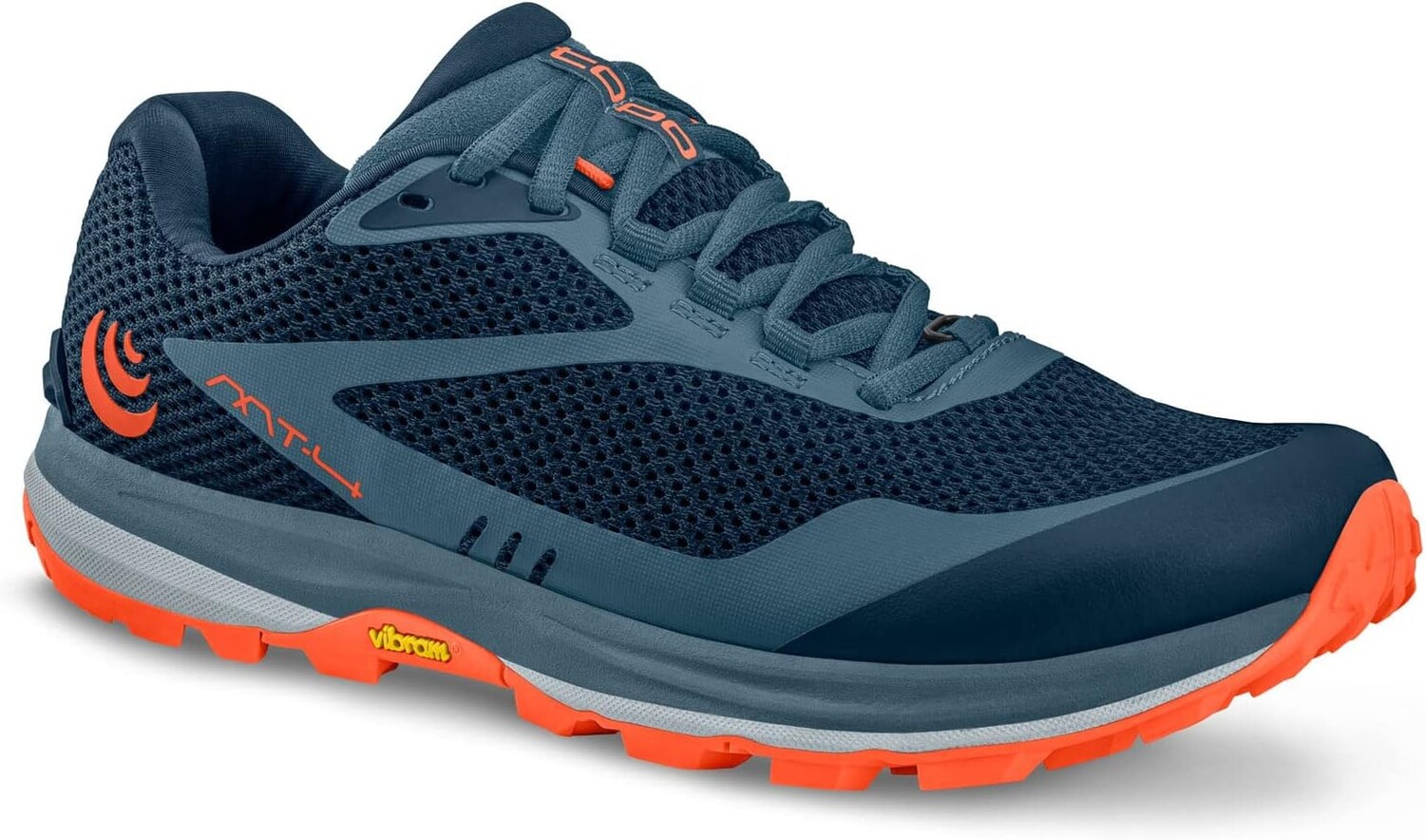 

Кроссовки MT-4 Topo Athletic, цвет Navy/Coral