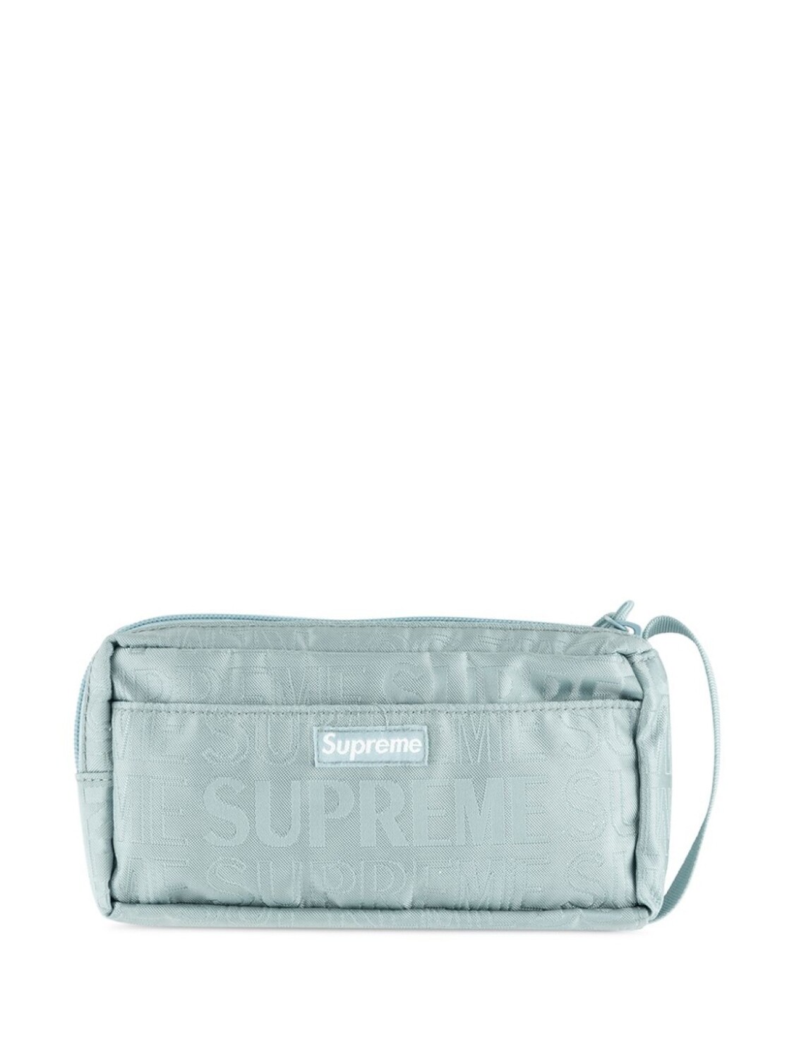 

Supreme несессер с логотипом, синий
