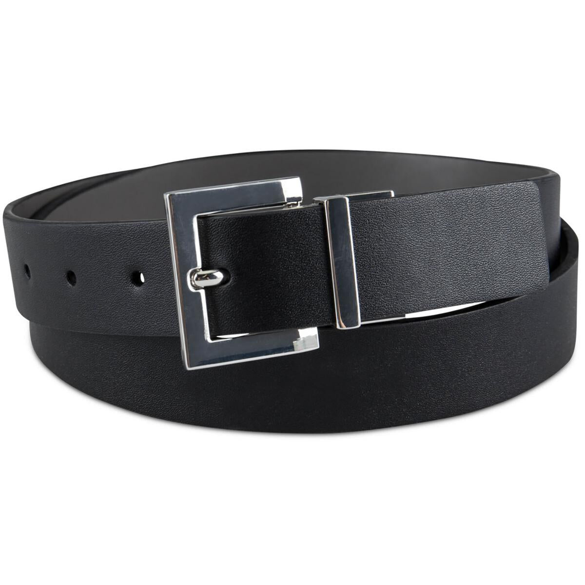 

Мужской двусторонний ремень из искусственной кожи INC, цвет Black/Gray