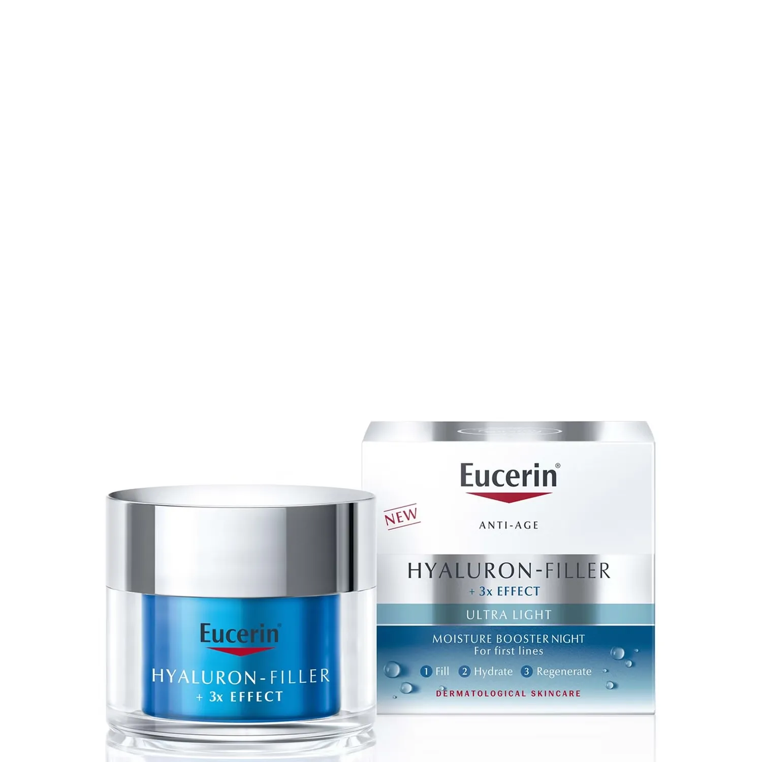 

Hyaluron-Filler Moisture Booster ночной гель-крем 50 мл Eucerin