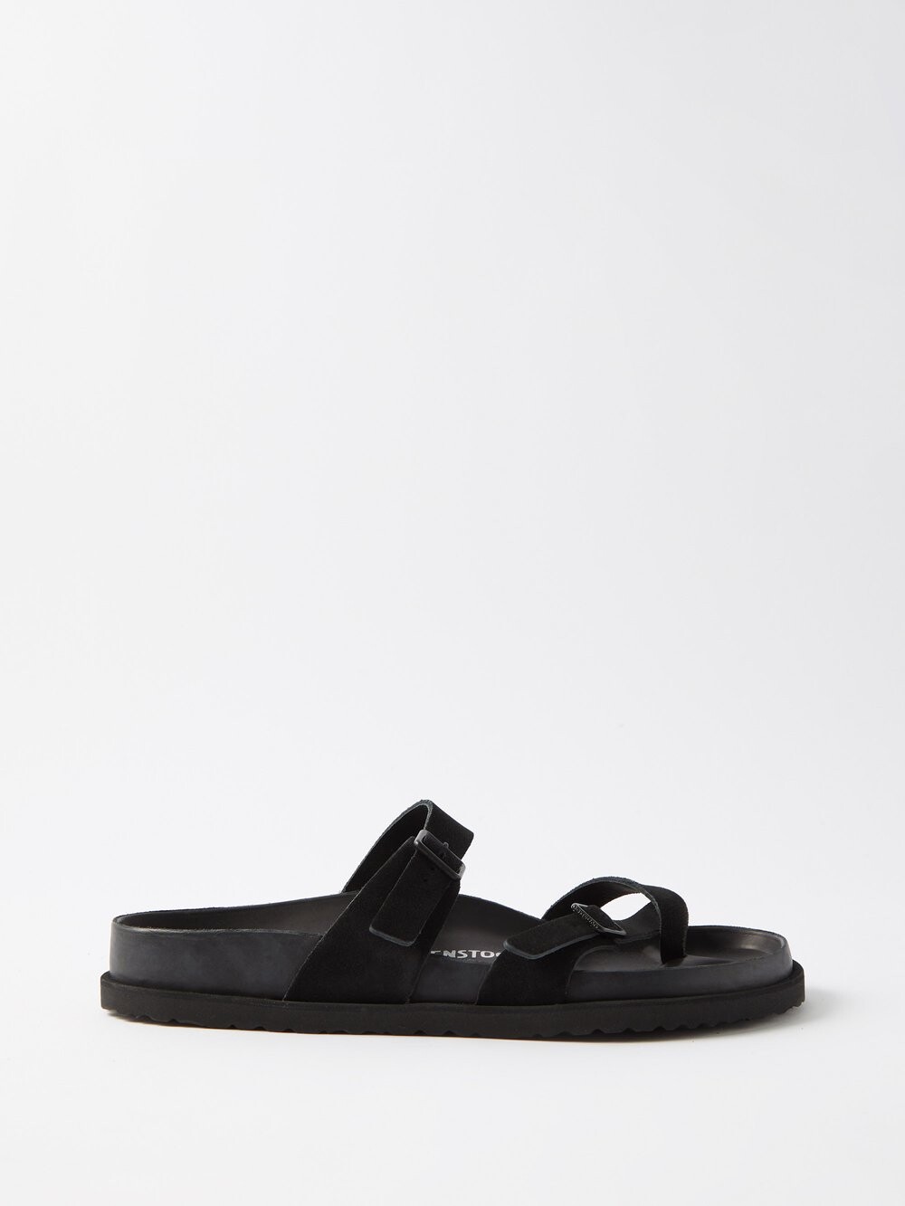 

Замшевые сандалии mayari Birkenstock, черный