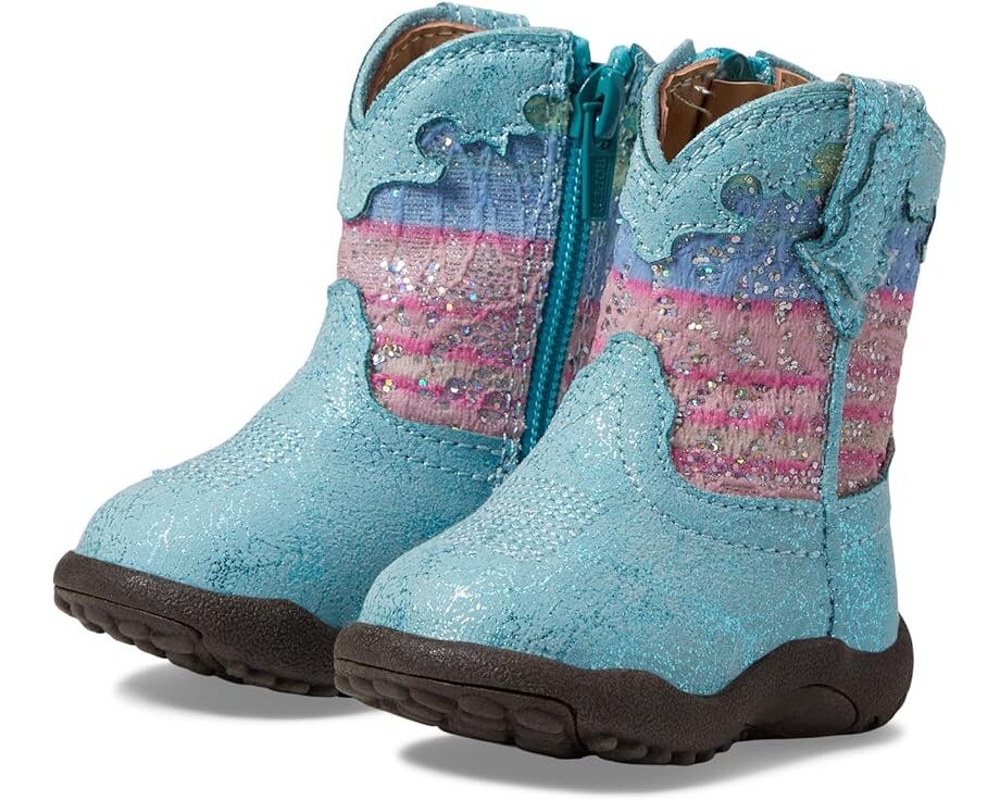

Ботинки Roper Cowbabies Glitter Lace, синий