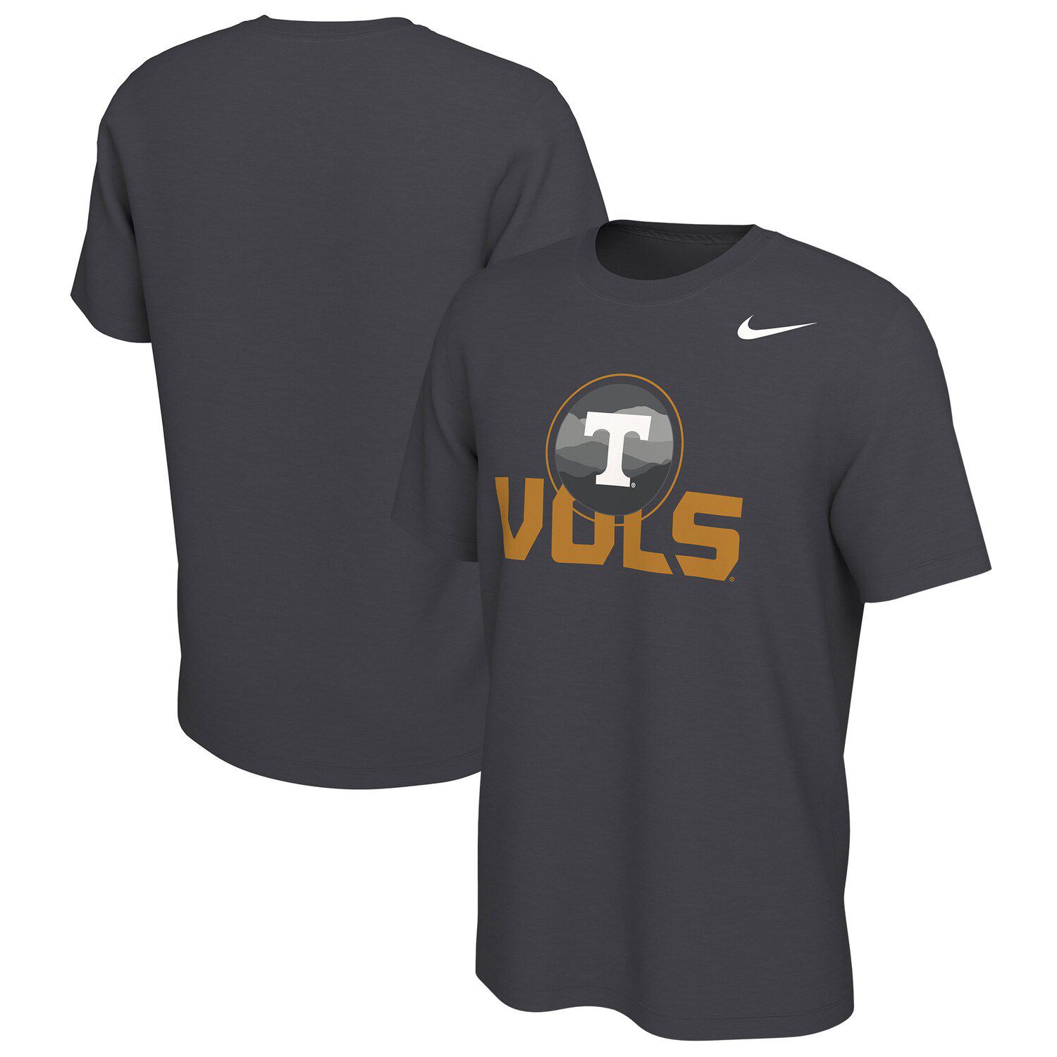 

Мужская футболка Nike Charcoal Tennessee Volunteers Smokey