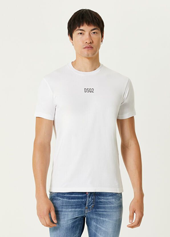 

Футболка с логотипом Dsquared2, белый