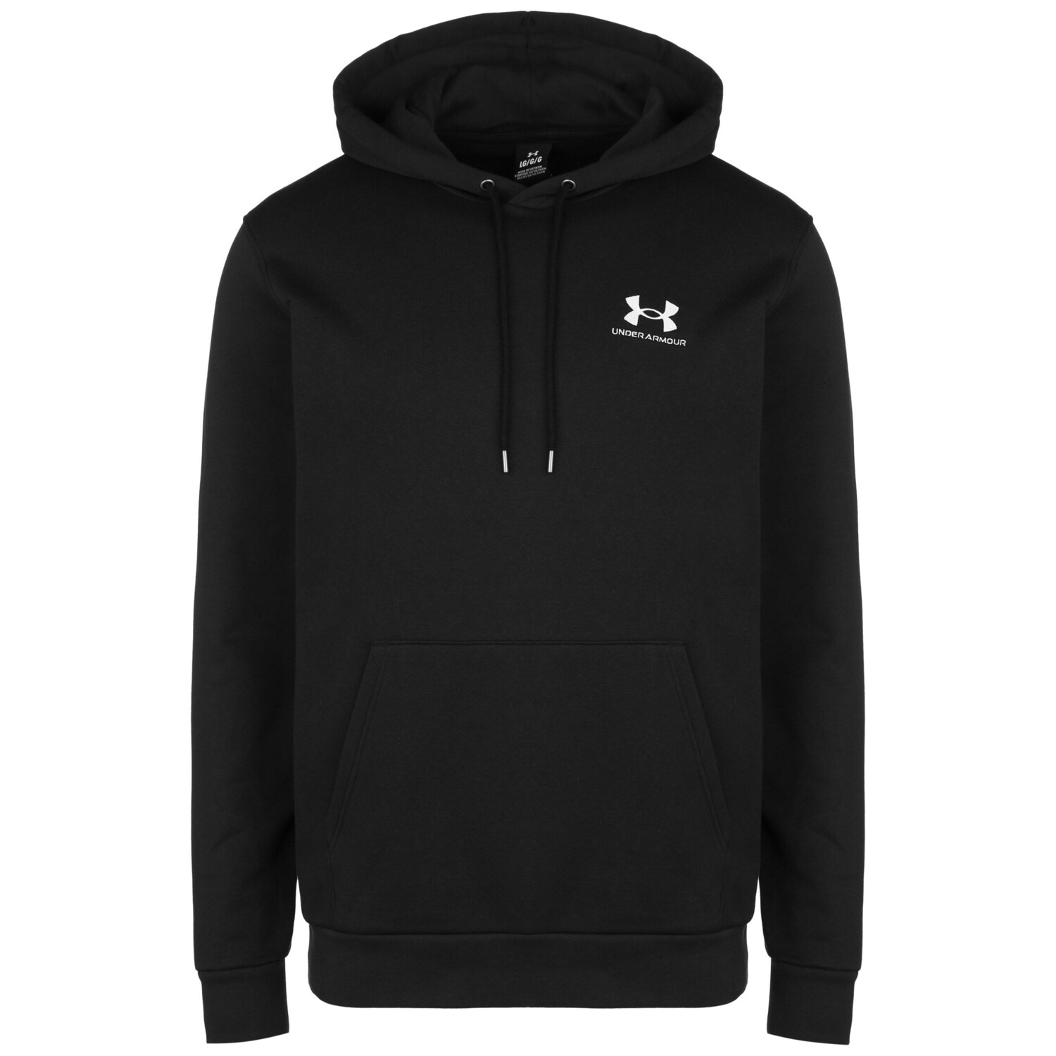 

Толстовка Under Armour Trainingskapuzenpullover Essential Fleece, черный